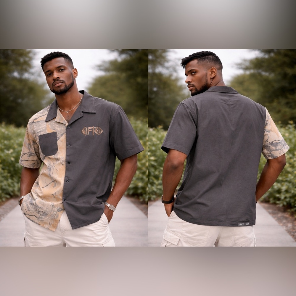 GFTD LA Button-Up Shirt (Size L) – High-End Streetwear 🔥 read description please